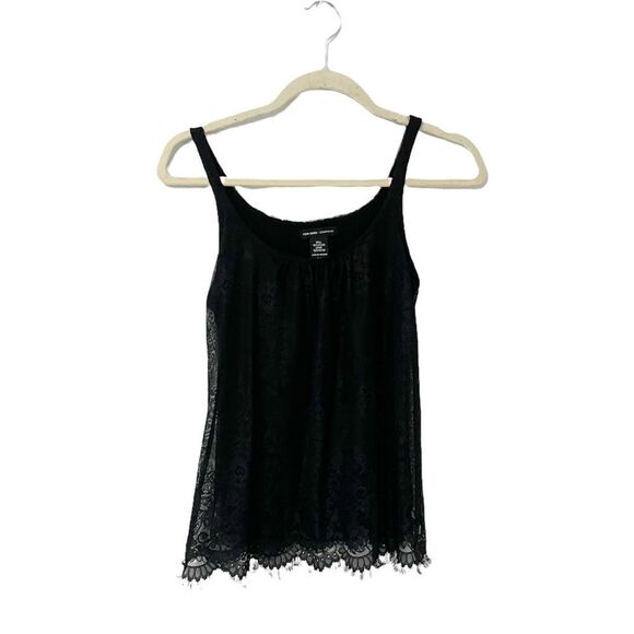 New York & Company Tops - 🟢New York & Company Black Lace Tank Top Size XS